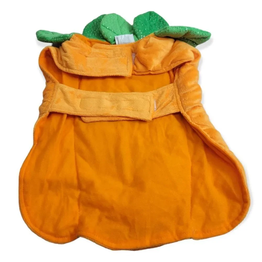 Top Paw Pet Halloween pumpkin jack-o-lantern costume L